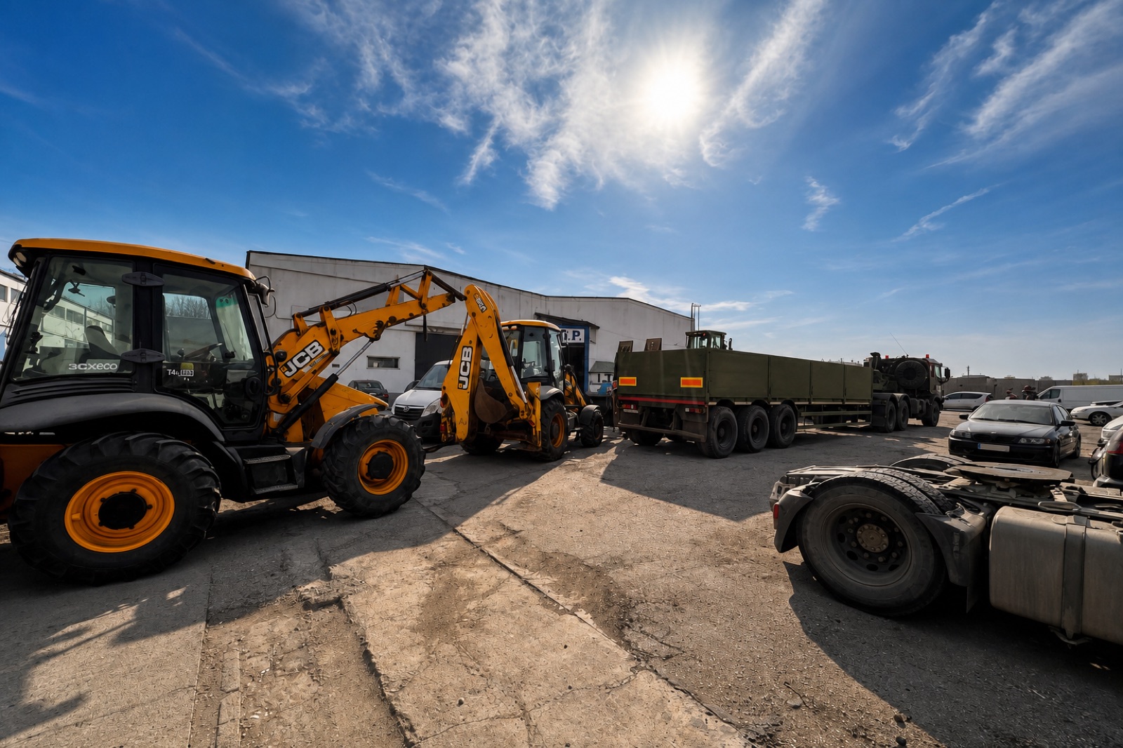 curte jcb militar